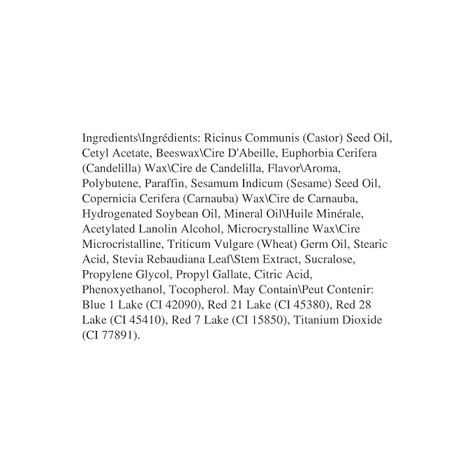 Lip Smacker Disney Minnie Mouse Emoji Lip Balm, Strawberry Lemonade Flavored, Clear, For Kids