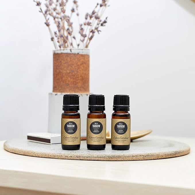 Edens Garden Yarrow- Blue Essential Oil- 100% Pure Premium Grade, Undiluted, Natural, Therapeutic, Aromatherapy, The Best for Diffuser, Skin, Face, Hair 30 ml (1 fl oz)