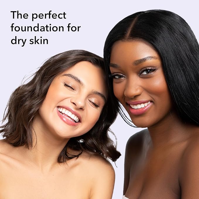 Clover Skin Is In Serum Foundation | Hydrating Face Serum, Lightweight Foundation, Cruelty-Free & Vegan | With Squalane And Sunflower Seed Wax | 30 ml - Shade 12 (Dark)