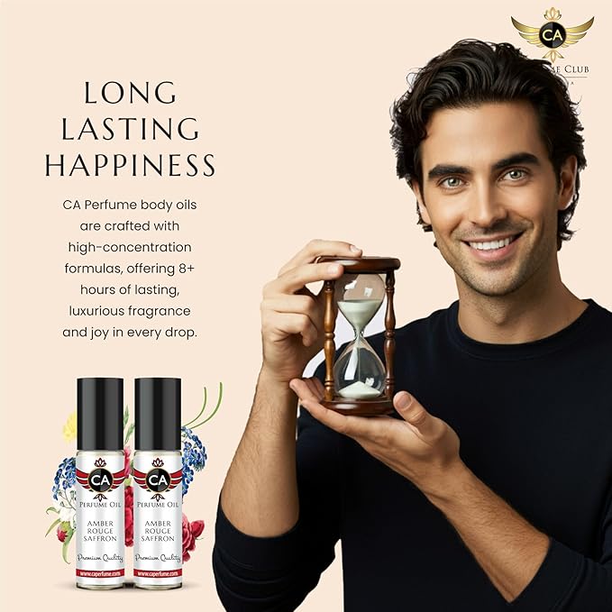 CA Perfume Club Impression of Mr. Savage Elixir For Men Body Oil Dupes Fragrance Roll-On 0.33 Fl Oz/10ml-X1