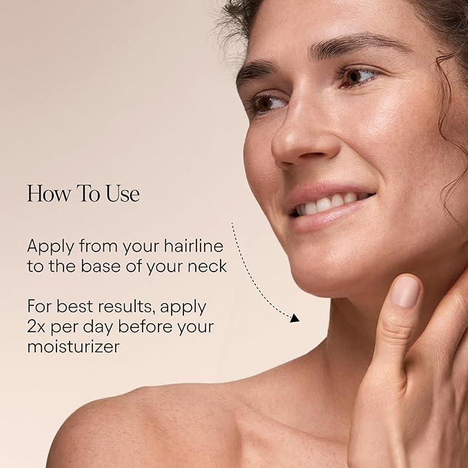 ALPYN Super Sculpt Serum, Face & Neck with Tri-Peptide Firming Complex, 1.7 oz