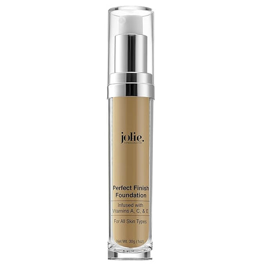Jolie Perfect Finish Liquid Foundation Makeup SPF 15 Oil Free (MW1)