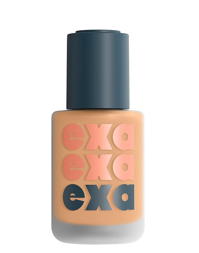 Exa Beauty - Natural High Fidelity Foundation | Clean, Vegan, Cruelty-Free Makeup (Brandy 310)