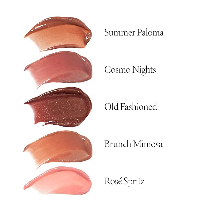 LAURA GELLER NEW YORK Italian Marble Glossy Lip Tint - Moisturizing Lip Gloss - Enriched with Shea, Mango and Cocoa Butters (03 Summer Paloma)