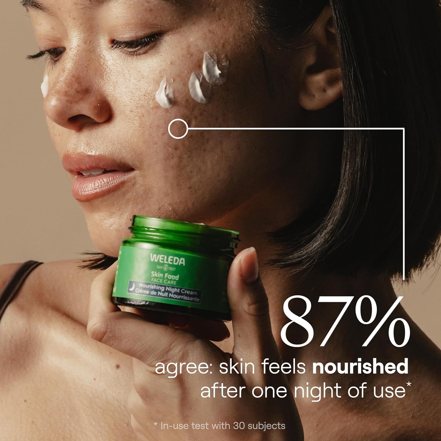 Weleda Skin Food Face Care Nourishing Night Cream, 1.3 Fluid Ounce, Plant Rich Moisturizer with Sacha Inchi Oil, Cica and Squalane