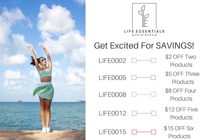 Life Essentials Retinol Serum 2.5% for Wrinkles, Fine Lines, Acne Scars, & Skin Blemishes- Vitamin A + Hyaluronic Acid, Vitamin E, Organic Green Tea, Jojoba Oil - Organic and Natural