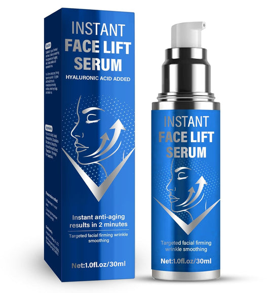 Instant Face Lift Serum,Face Lifting & Skin Tightening, Smooth Fine Lines, Pores and Deep Wrinkles,1Fl Oz