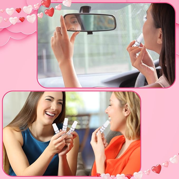 24 Pack Dance Theme Ballet Lip Balms Bulk Moisturizing Lip Balms Back To School Gift Ballet Gifts Lip Balm Christmas Thanksgiving Day Dance Party Thanks Gift for Dancer Girl Woman