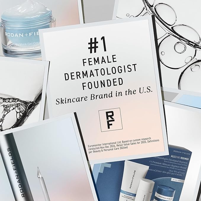 Rodan + Fields Redefine Intensive Renewing Serum | 60 Capsules | Retinol Night Serum for Skincare | Vitamin A | Reduces Appearance of Fine Lines