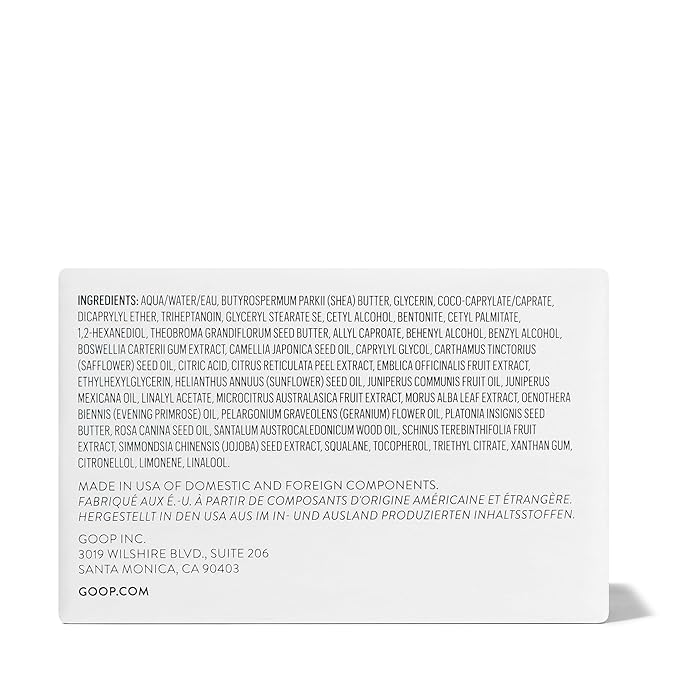 goop Beauty Body Butter | Lotion for Dry Skin | Nourishing Butters & Botanical Extracts | Hydrating & Firming Cream | 6.1 fl oz