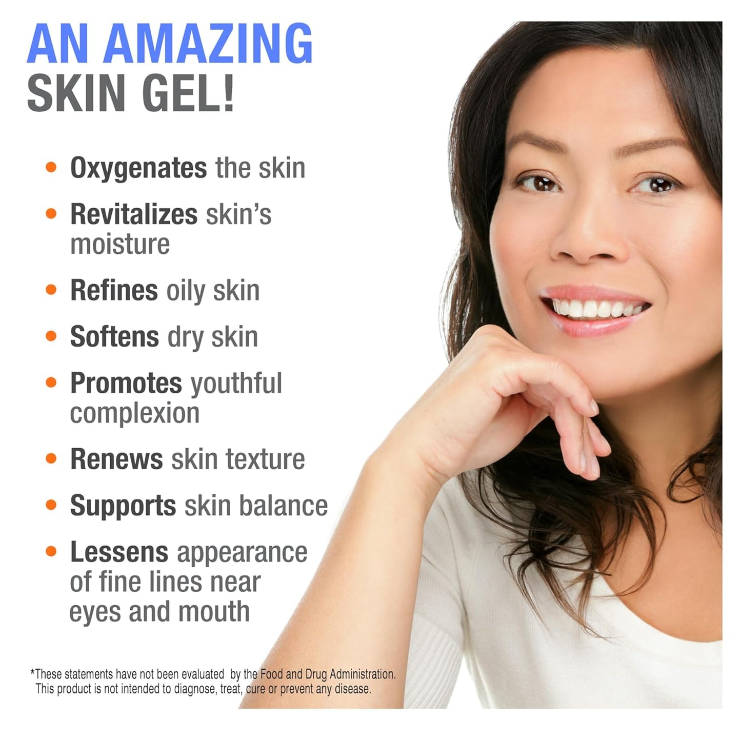 Cellfood Oxygen Gel, 2 fl oz - Nutrient Rich - Provides Moisture & Protection, Decreases Appearance of Fine Lines - Aloe Vera, Lavender Blossom Extract, Cellfood & Glycerine - Hypoallergenic, Non-GMO