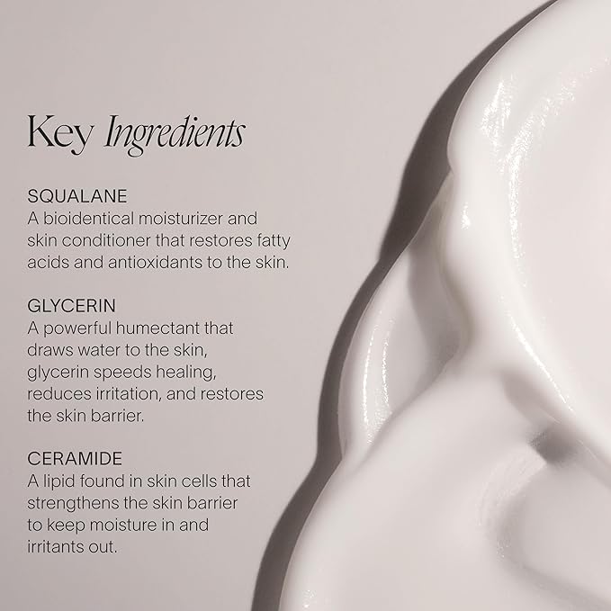 Doctor Rogers Body Cream. Hydrating Unscented Moisturizer for Dry Skin, with Shea Butter, Squalane, Ceramide, & Glycerin Moisturizing Lotion, 6.8 Ounce (200 ml)