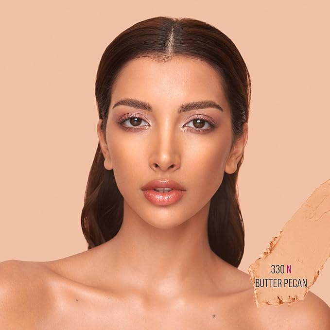 HUDA BEAUTY #FauxFilter Skin Finish Buildable Coverage Foundation Stick 330N Butter Pecan