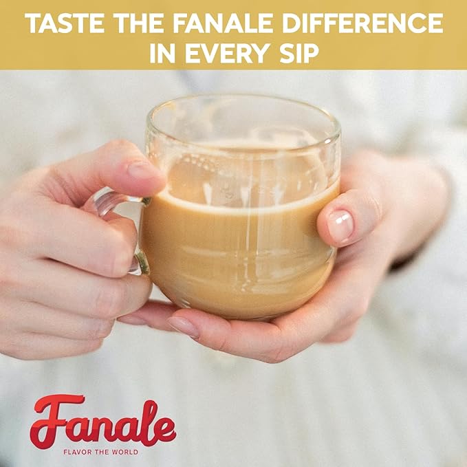 Fanale Premium Milk Tea Flavoring Powder | Perfect for Baking, Smoothies, Desserts and Drinks | Instant Flavoring Powder for Boba Milk Tea - 2.2 Pounds (Pack of 20)