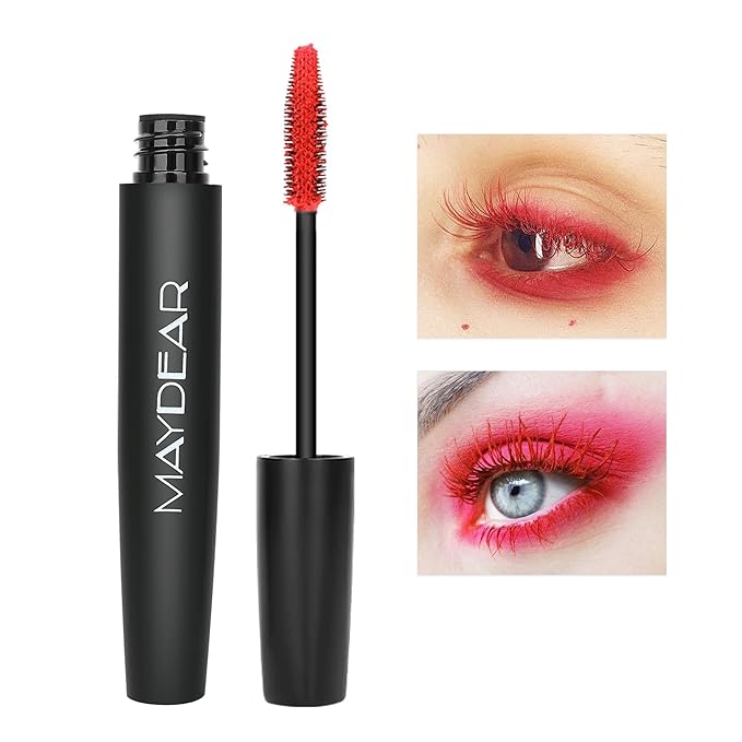 Maydear Waterproof Colored Mascara Set β Long-Lasting, Cruelty-Free, Vegan Eye Makeup for Women (6 Colors)