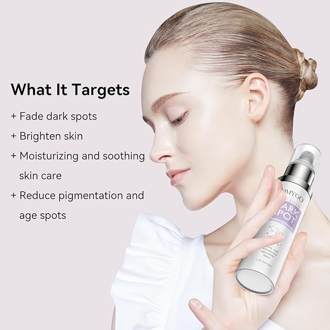 Dark Spot Remover for Face, Dark Spot Corrector for Age Spot Sun Spot Brown Spot Melasma Uneven Skin Tone, with Vitamin C and Hyaluronic Acid for Women and Men, 1.7 FL OZ