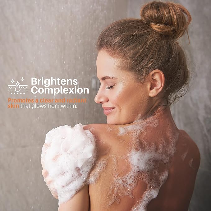 Salicylic Acid Body Wash - Skin Non-drying, Gentle Exfoliates Rough and Bumpy Skin, Body Acne Wash, BHA & AHA - Unscented Exfoliating Body Wash, Made in USA - (16 fl oz x 2)