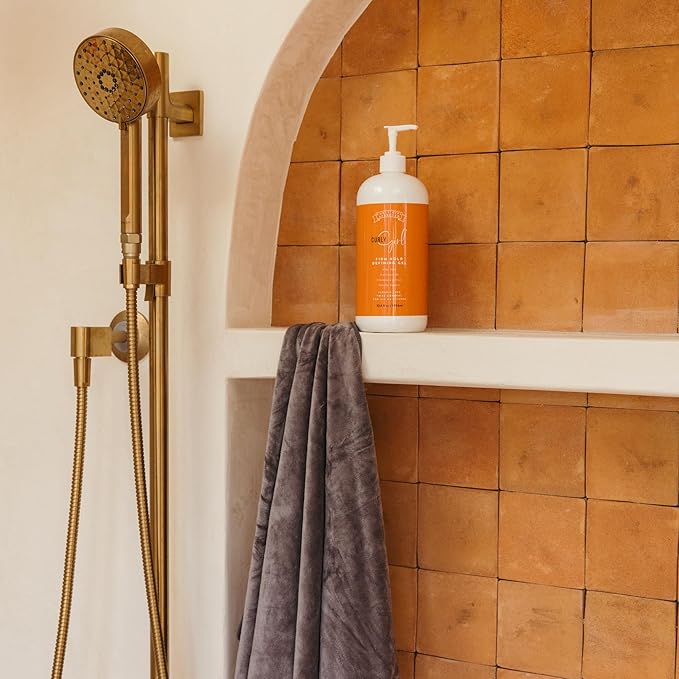 Curly Girl Firm Hold Defining Gel For Curls, Strong Hold Frizz Control Curly Hair Gel, Paraben Free, Aloe Vera, Water Soluble