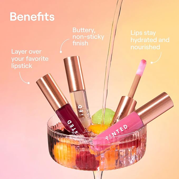 Live Tinted Softgloss Juicy Lip Gloss For Women – Hydrating Non-Sticky Lip Gloss with Hyaluronic Acid, Coconut Oil & Shea Butter – Sheer, Juicy Shine – Coconut Water .88 Oz