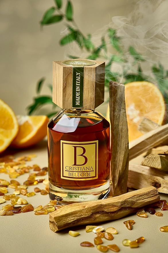 B for Unisex - Perfume for Women & Men - Long Lasting Cologne from Italy - Aromatic Amber Fragrance with Incense, Oud, Patchouli, Amber Notes - Eau de Parfum - 3.4 oz EDP Spray