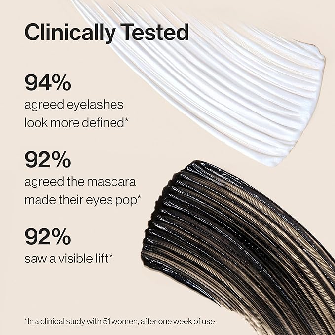 Honest Beauty 2-in-1 Extreme Length Clean Mascara + Lash Primer | Lengthening + Volumizing | EWG Verified + Cruelty Free | Black, .27 fl oz