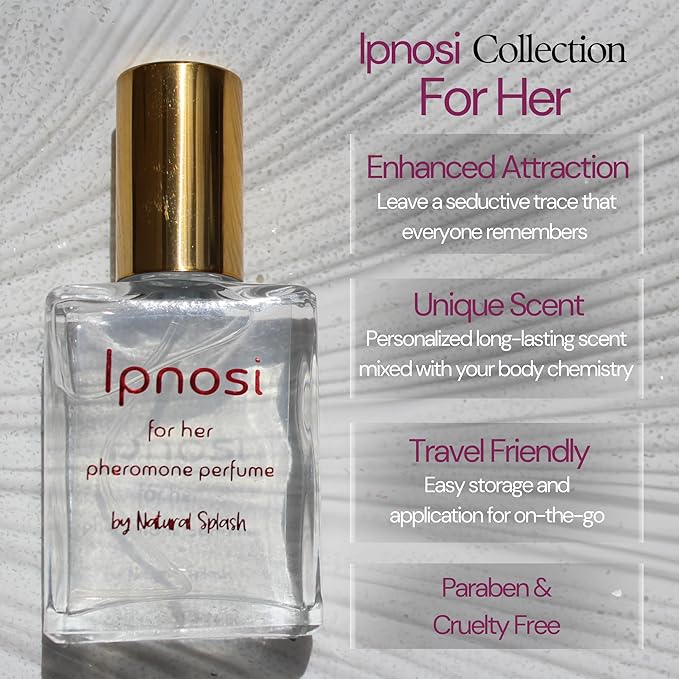 lpnosi Pheromone Perfume for Women - Long Lasting Chic Scent with Gardenia & Fruity Notes, Confidence-Boosting Spray, Travel-Friendly, 1 fl oz