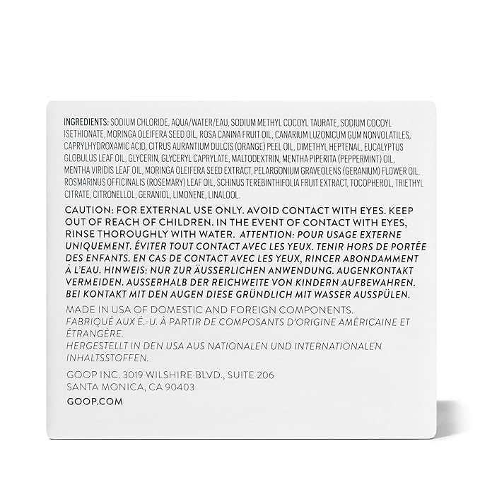 goop Beauty Scalp Scrub Shampoo | Exfoliator to Dexofiy & Purify | Himalayan Salt & Rosehip Oil | Cleanses Hair of Product Buildup | 6.7 fl oz