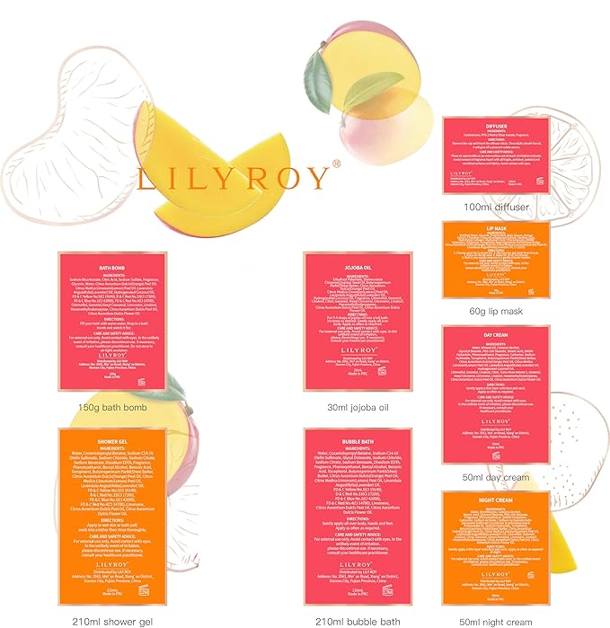 Mothers Day Gifts for Mom - 23-Piece Bath & Body Gift Basket Set for Women, Bath Gift Set, Spa Gift Basket Set with Bath Bomb & More | Christmas Valentine's Birthday Gifts, All Occasion Present