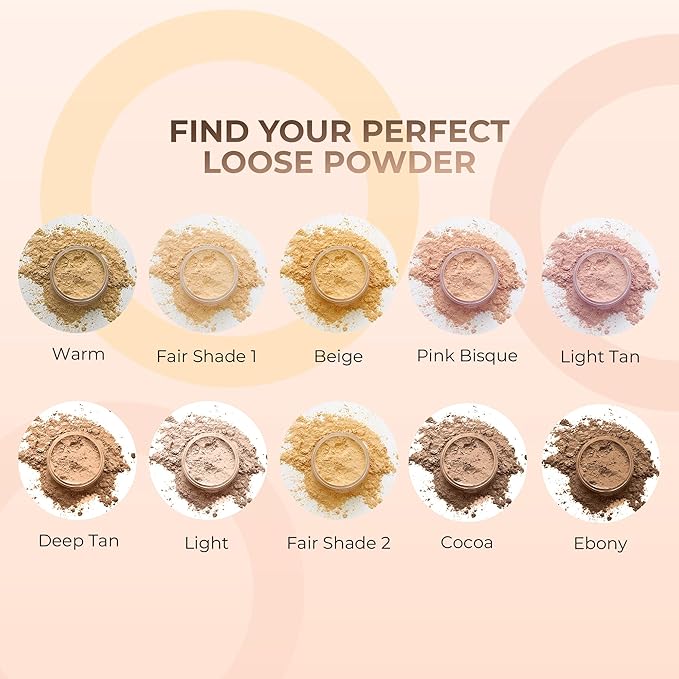 Foundation Powder Refill (Pink Bisque) (1 Ounce Bag) By Sweet Face Minerals, Lightweight Mineral Loose Makeup Powder with SPF 20, Full Coverage Flawless Finish, Talc-free, Cruelty-Free, Refill Pouch