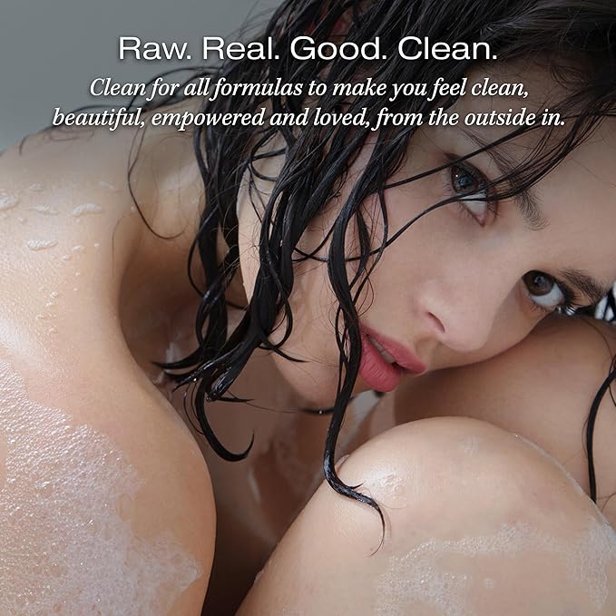 RAW SUGAR Simply Body Wash, (25 Fl Oz, Pack of 1) Bath Soap, Formulated without Sulfates & Parabens (Raw Coconut + Mango)