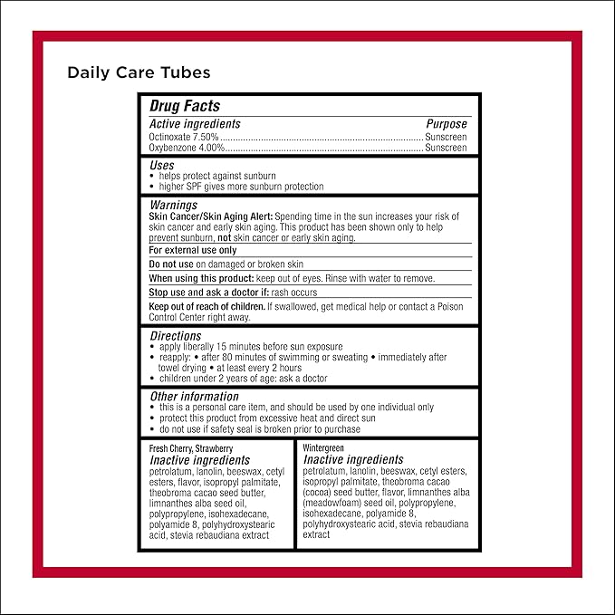 Carmex Daily Care Moisturizing Lip Balm Pack, SPF 15, Multi-Flavor Lip Care Variety Pack Bag, 9 Count (6 Tubes, 3 Sticks)