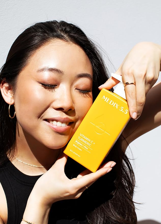 Medix 5.5 Vitamin C Cream Face Lotion & Body Lotion Moisturizer | Anti Aging Skin Care Firming & Brightening Cream Diminishes The Look Of Uneven Skin Tone, Age Spots, & Sun Damaged Dry Skin, (2-Pack)