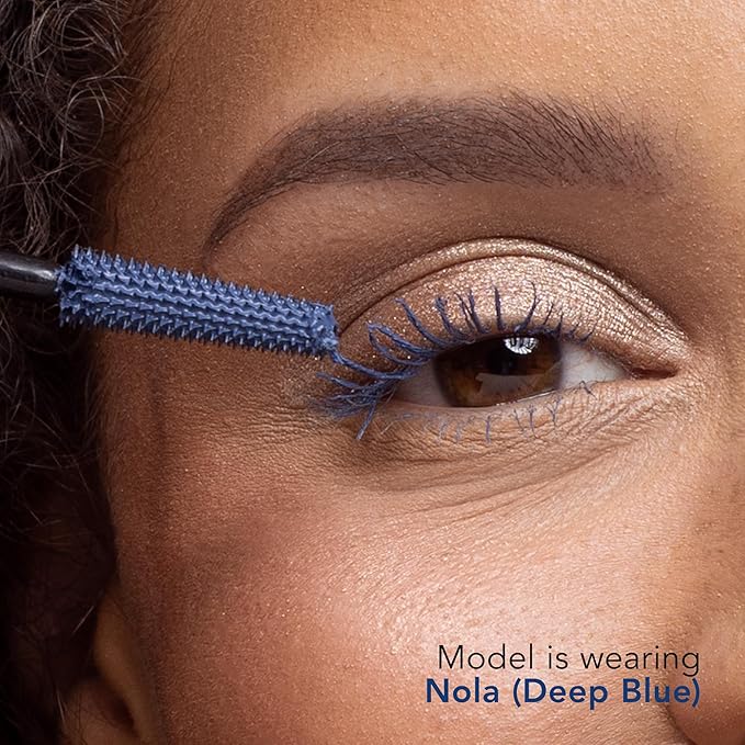 Thrive Causemetics Liquid Lash Extensions Mascara, Tubing Thrive Mascara Lengthening, Volumizing & Curling, Smudge Proof, Washable, No Clumping or Flaking, Vegan & Cruelty Free, Nola (Deep Blue)