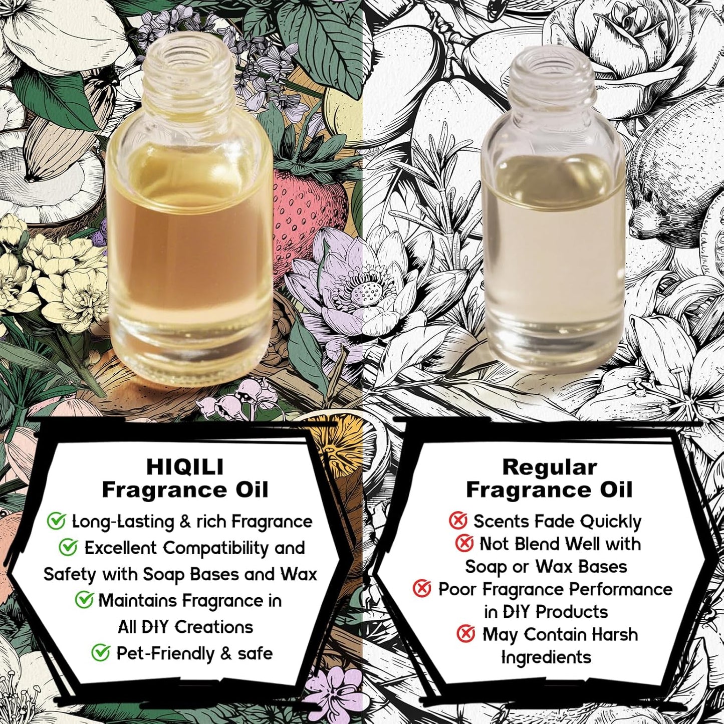 HIQILI Sandalwood Cipher Fragrance Oil for Diffuser, Inspired by Srge-L.tens StalMajus-cvle, Candle & Soap, Perfume & Body Oil Making- Have Gourmand Notes, Long-Lasting- 1 Fl Oz
