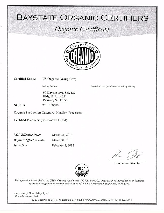 US Organic Jojoba Oil, USDA Certified Organic,100% Pure & Natural, Cold Pressed Virgin, Unrefined, Haxane Free, Sourced from Middle East directly (Large (8oz, 240ml))