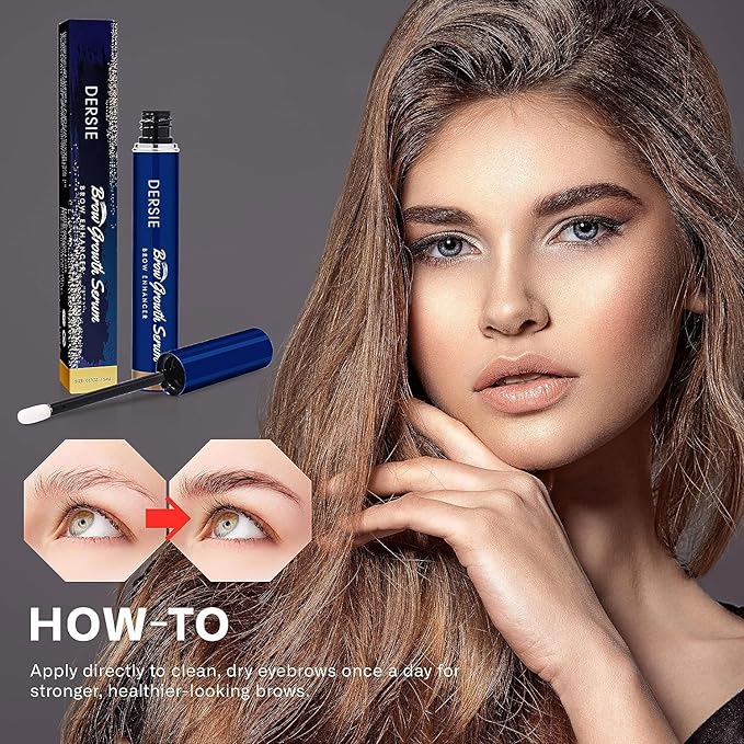 Dersie Eyebrow Growth Serum (0.17 Fl Oz (Pack of 2))