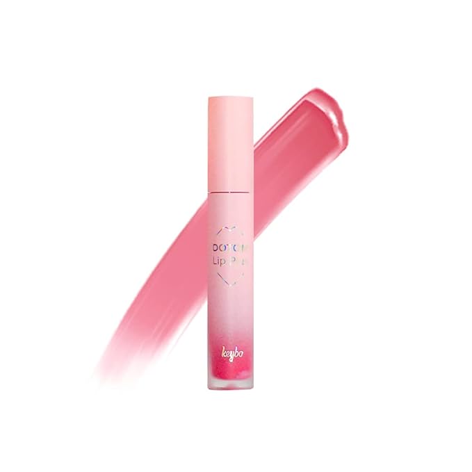 KEYBO Lip Plumper Dotom Lip Plus 16 Colors, 3 Steps Extreme Plumping Clear Lip Gloss by Essence Lip Care Oil & 16 Color Tints from Korean Makeup (06. Autumn Delight)