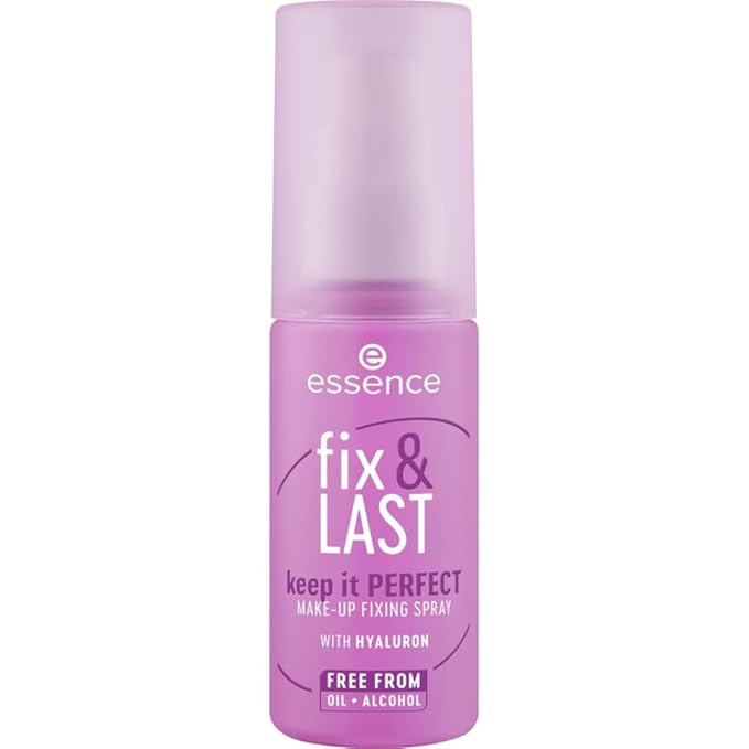 essence | Fix & Last Keep It Perfect Makeup Fixing Spray | Weightless, All-Day Setting | Vegan & Cruelty Free