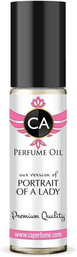 CA Perfume Impression of Portrait of A Lady for Women Body Oil Roll-On 0.3 Fl Oz/10ml