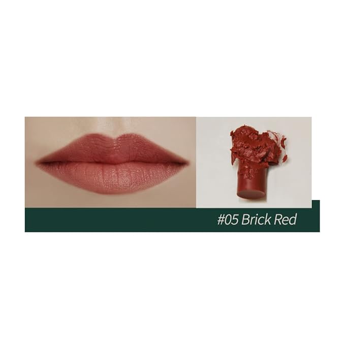 METAFORET Vegan Tinted Lip Balm 0.12oz 3.5g Experience Softer, More Radiant Lips with Lip Tint Butter Balm - Moisturizing, Tinted, and Perfect for Lip Care and Lip Glow (#05 Brick Red)