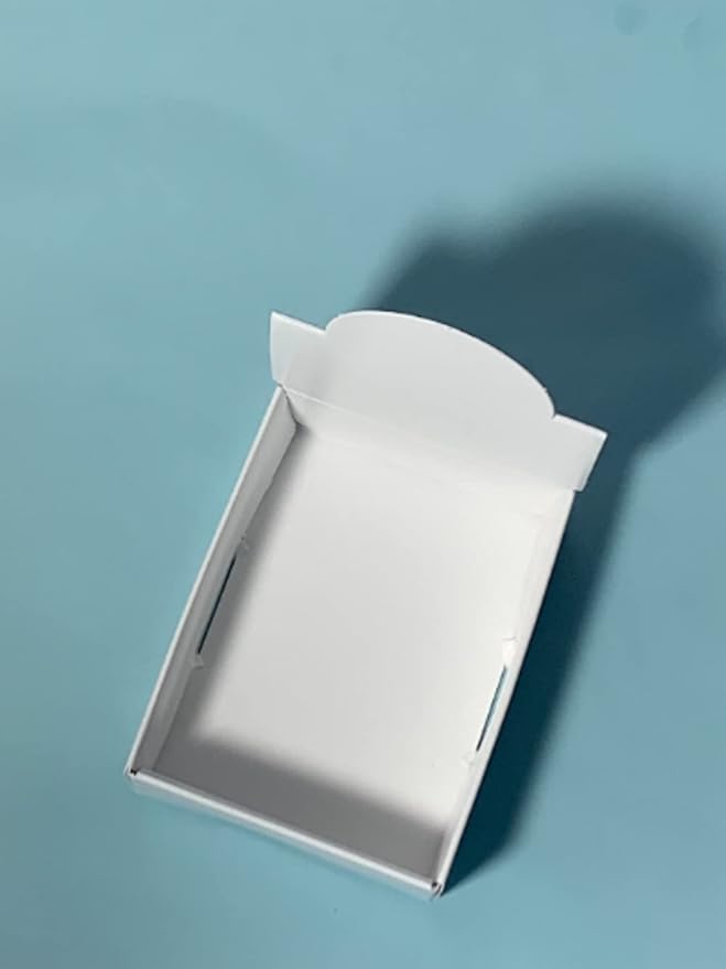 White Arched Lip Balm Tube Display Boxes (10)