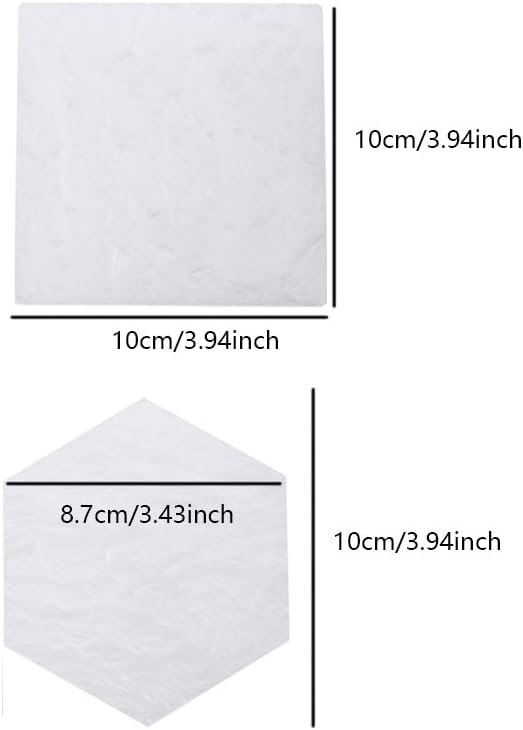 2pcs Nail Art Palette, False Nail Tips Display Board, Nail Art Painting Mixed Color Palette, Nail Art Display Cosmetic Mixing Tools (Hexagon/Square)