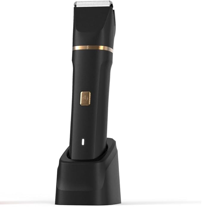 Electric Razor for Men, IPX7 Waterproof Versatile Shaver for Temple, Groin, Nose, Ear Hairs, Beard, Body Hair Trimmer for Men, Painless Grooming Kit with 2 Replaceable Ceramic Blade Heads