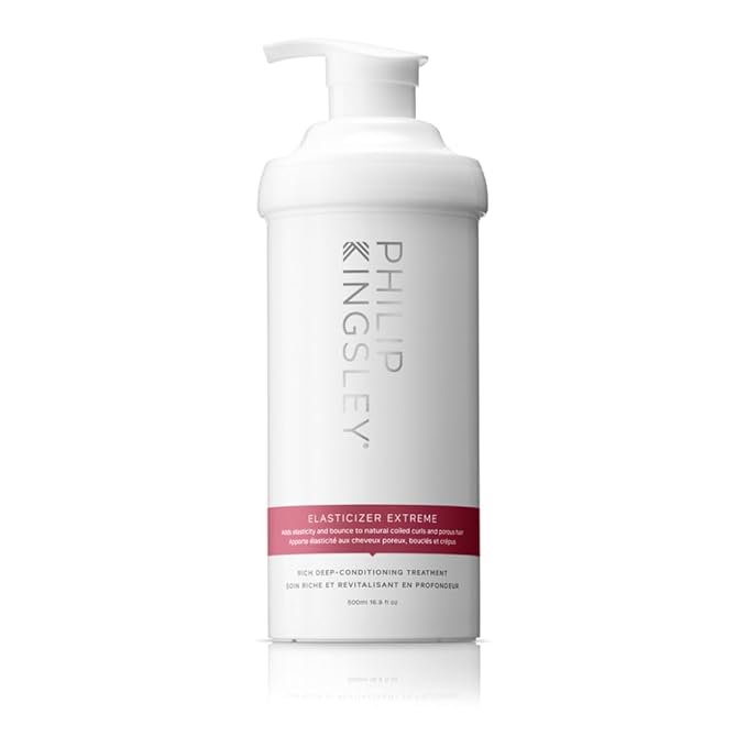 PHILIP KINGSLEY Elasticizer Extreme Deep-Conditioning Hair Mask Repair Treatment for Dry Curly Hair and Over-Processed or Damaged Hair Deeply Conditions, Adds Bounce and Shine, 16.9 oz