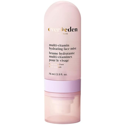 Evereden Kids Multi-Vitamin Hydrating Face Mist | Nourishing Face Spray, Preppy Skincare Essential for Ages 6+ | Clean Formula Safe for Sensitive Skin | Multi-Vitamin Complex, Peach & Mango Juice
