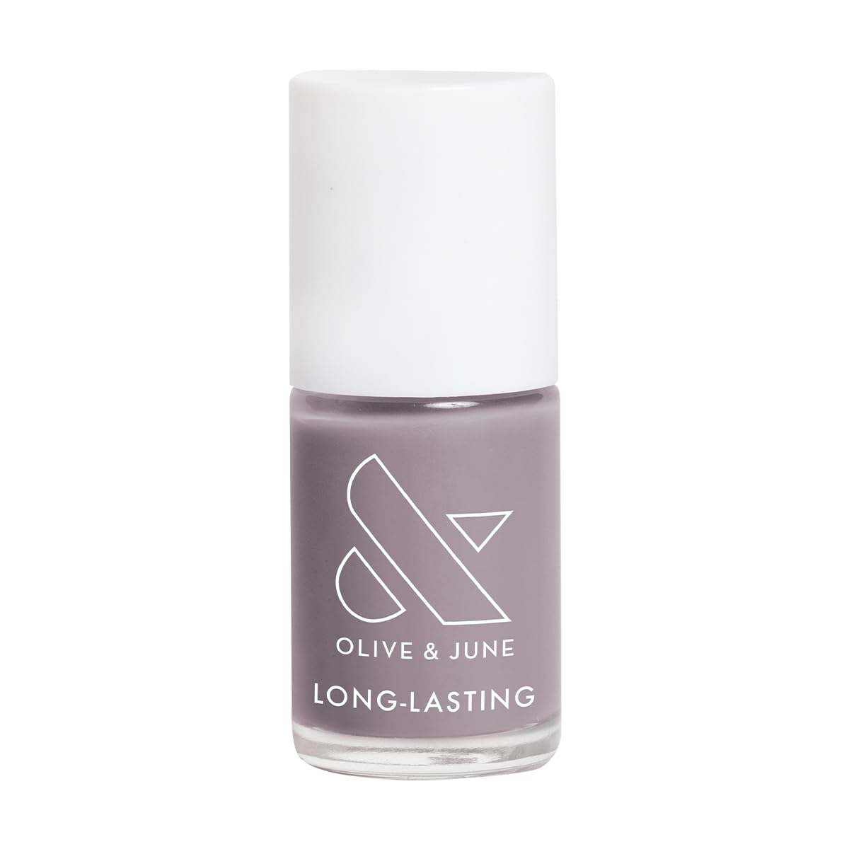 Olive & June Long Lasting Nail Polish | Plump, Gel-Like Finish No Lamp Needed | Lasts up to 10 days | Salon-Quality Color at Home | 15-Free, Vegan & Cruelty-Free Chip-Resistant Shine | AW Warm Grey