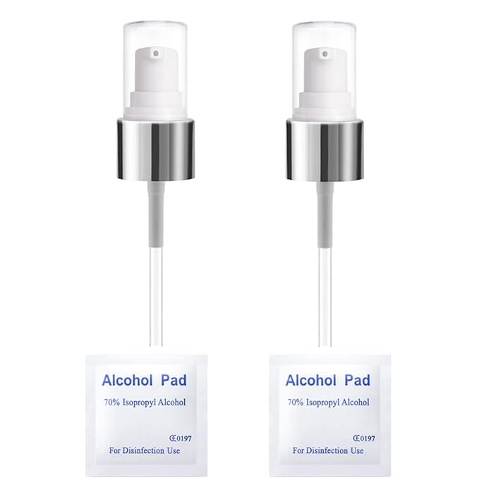 2PCS Replacement Foundation Pump For Neutrogena SkinClearing Oil-Free Acne and Blemish Fighting Liquid Foundation