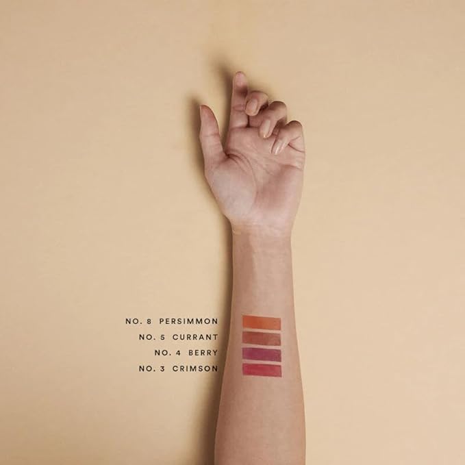 Olio E Osso - Natural Lip + Cheek Balm | Natural, Non-Toxic, Clean Beauty (No. 5 Currant, 0.35 oz | 10 g)