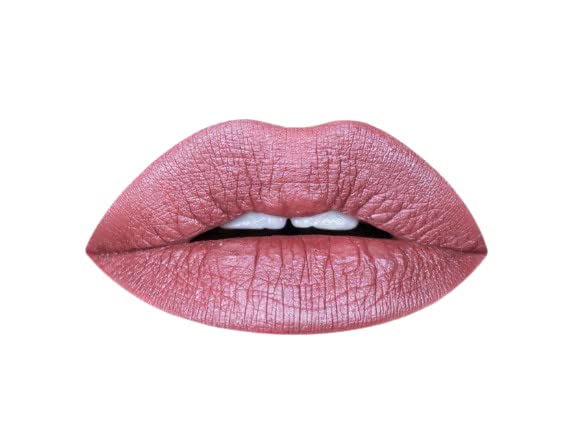 Aromi Metallic Liquid Lipstick | Rose Chestnut Lip Color with Shimmery Finish, Vegan, Cruelty-free, Long-lasting, Waterproof, Gluten Free (Alpine Bloom)