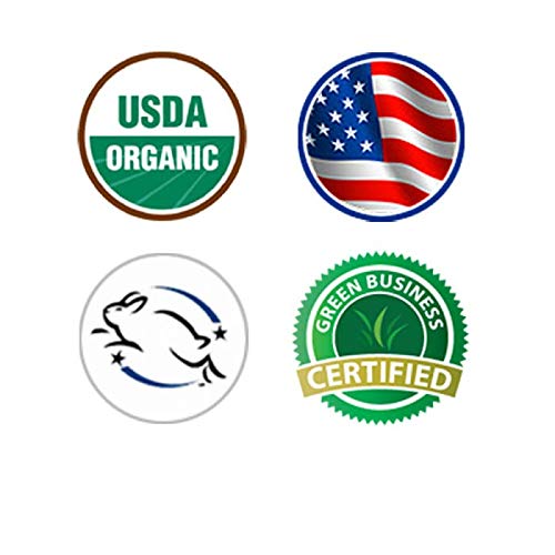 US Organic Grapefruit Pink Essential Oil, USDA Certified Organic, Cold Pressed, 100% Pure, for Face, Hair, Skin, Aromatherapy, and More (10 ml)